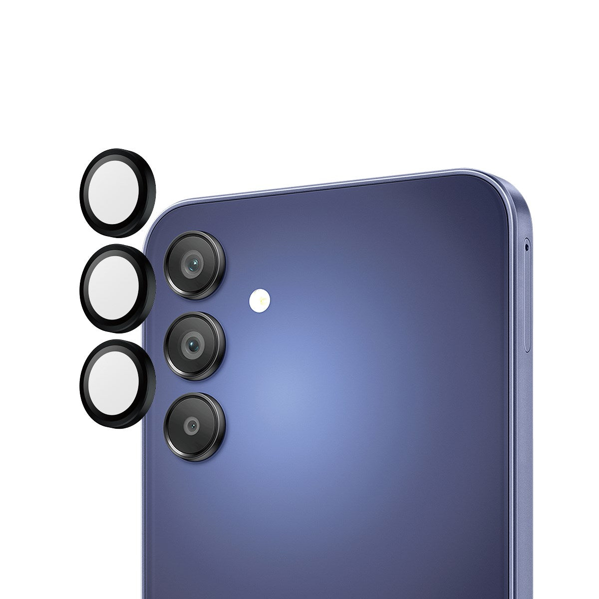 PanzerGlass® Hoops® Camera Lens Protector Black Samsung Galaxy A16 | A16 5G